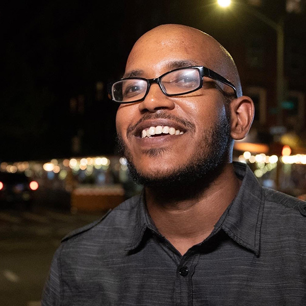 Photo of stand up comedian Ahmed Abdelrahman