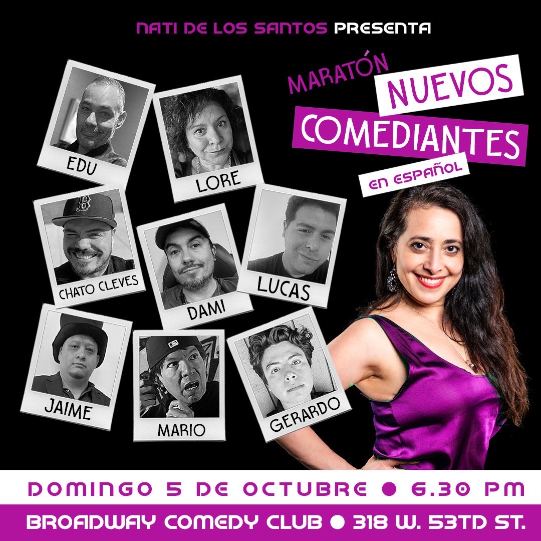Maraton de comediantes oct 5, 2025