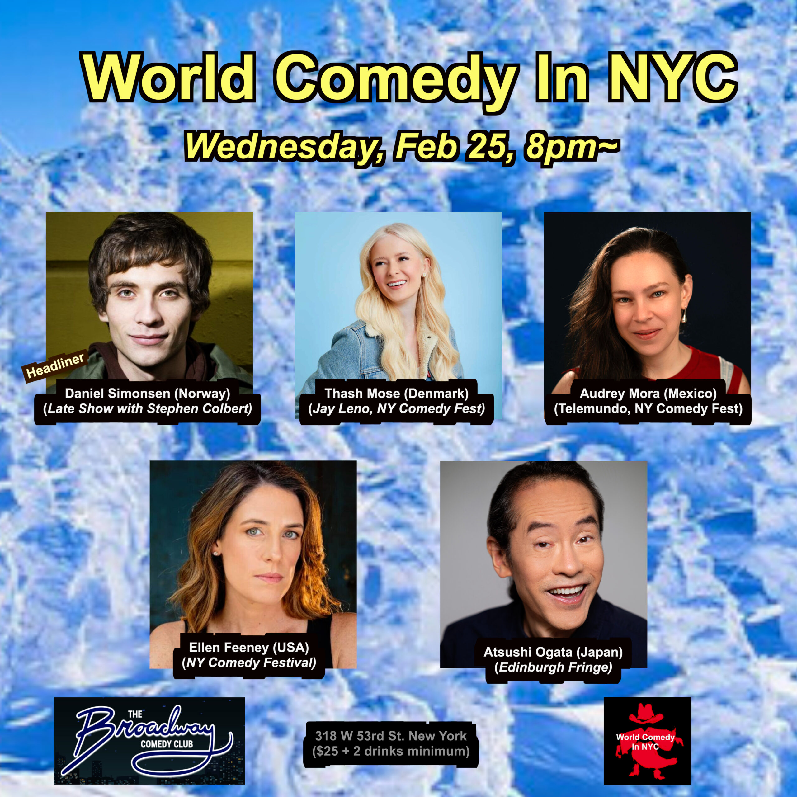 World Comedy Flyer 2-25-2026