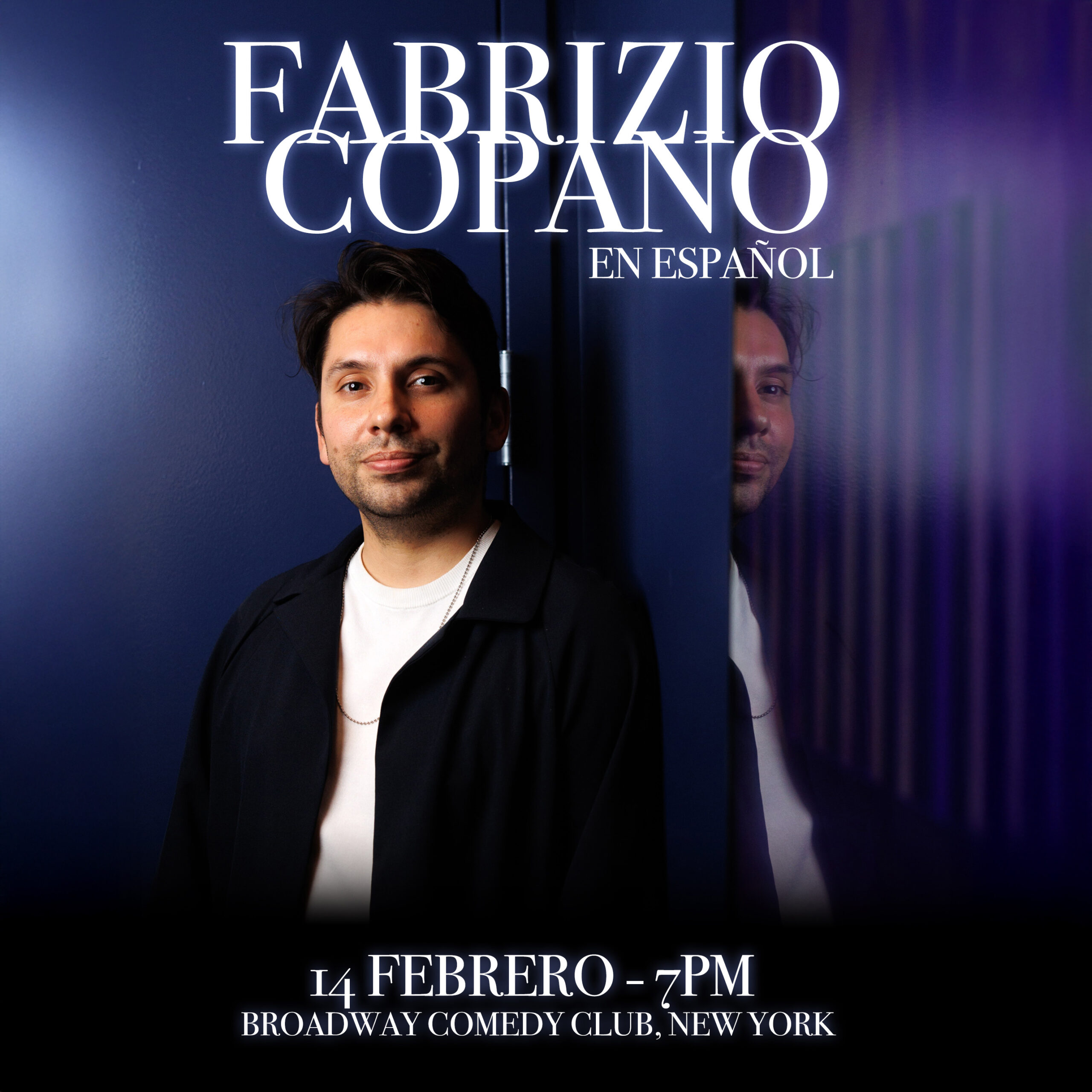 Fabrizio Copano – En Español 14 de febrero show BCC